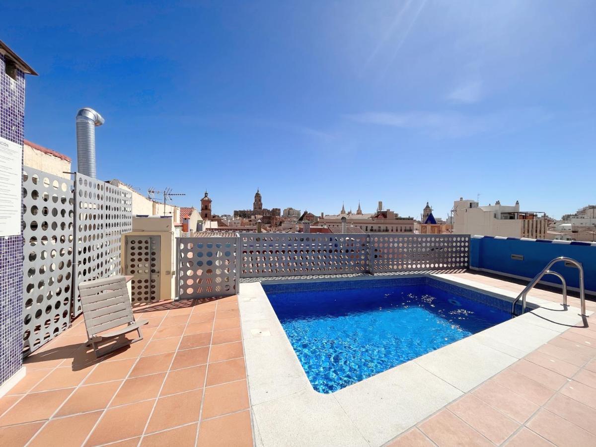 Homely Malaga Carreteria Con Piscina Εξωτερικό φωτογραφία